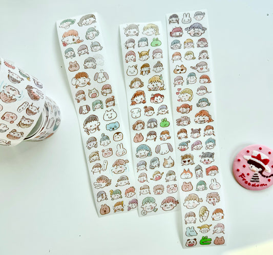 NEW! Molinta - My Mood | Kiss-cut | 4.7cm Washi Tape | Release Paper | 5M