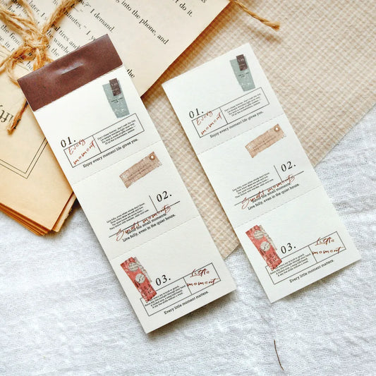 NEW! Sonia - A Moment on Paper C | 50pcs Notebook | Ephemera Paper