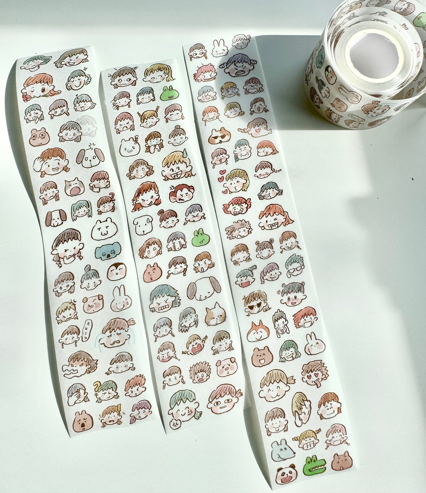 NEW! Molinta - My Mood | Kiss-cut | 4.7cm Washi Tape | Release Paper | 5M