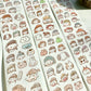 NEW! Molinta - My Mood | Kiss-cut | 4.7cm Washi Tape | Release Paper | 5M