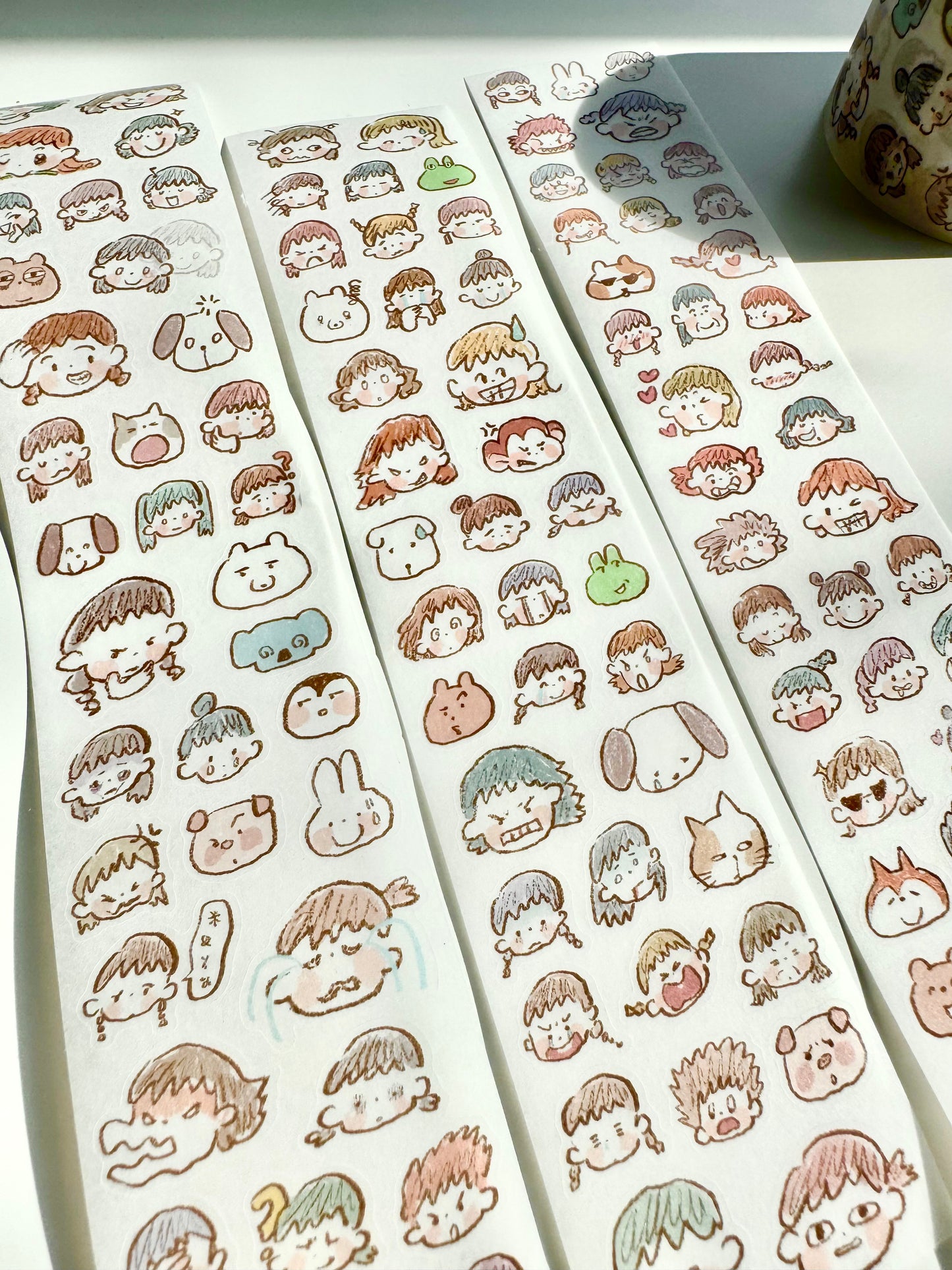NEW! Molinta - My Mood | Kiss-cut | 4.7cm Washi Tape | Release Paper | 5M