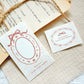 NEW! Sonia - Ribbon Bow A | 50pcs Notebook | Ephemera Paper