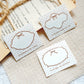NEW! Sonia - Ribbon Bow C | 50pcs Notebook | Ephemera Paper