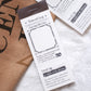 NEW! Sonia - Travel Log | 50pcs Notebook | Ephemera Paper
