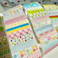 NEW! Molinta - Vibrant Pattern | Die-cut | 7cm Washi Tape | Release Paper | 5M