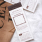 NEW! Sonia - Daily Life Record | 50pcs Notebook | Ephemera Paper