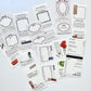 ESH - Sonia Notebook MIX | 55pcs Notebook | Ephemera Paper