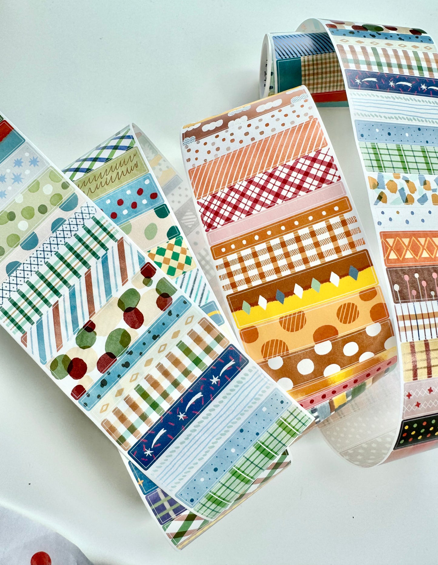 NEW! Molinta - Retro Pattern | Die-cut | 7cm Washi Tape | Release Paper | 5M