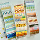 NEW! Molinta - Retro Pattern | Die-cut | 7cm Washi Tape | Release Paper | 5M