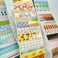 NEW! Molinta - Retro Pattern | Die-cut | 7cm Washi Tape | Release Paper | 5M