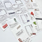 ESH - Sonia Notebook MIX | 55pcs Notebook | Ephemera Paper