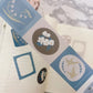 NEW! Hairmo - Flower Appearance | Kiss-cut | 3cm PET Tape | Release Paper | 5M