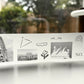 NEW! Hairmo - Wander in the Scenery | Kiss-cut | 5cm PET Tape | Release Paper | 5M