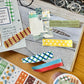 NEW! Molinta - Retro Pattern | Die-cut | 7cm Washi Tape | Release Paper | 5M