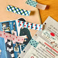 NEW! Molinta - Retro Pattern | Die-cut | 7cm Washi Tape | Release Paper | 5M