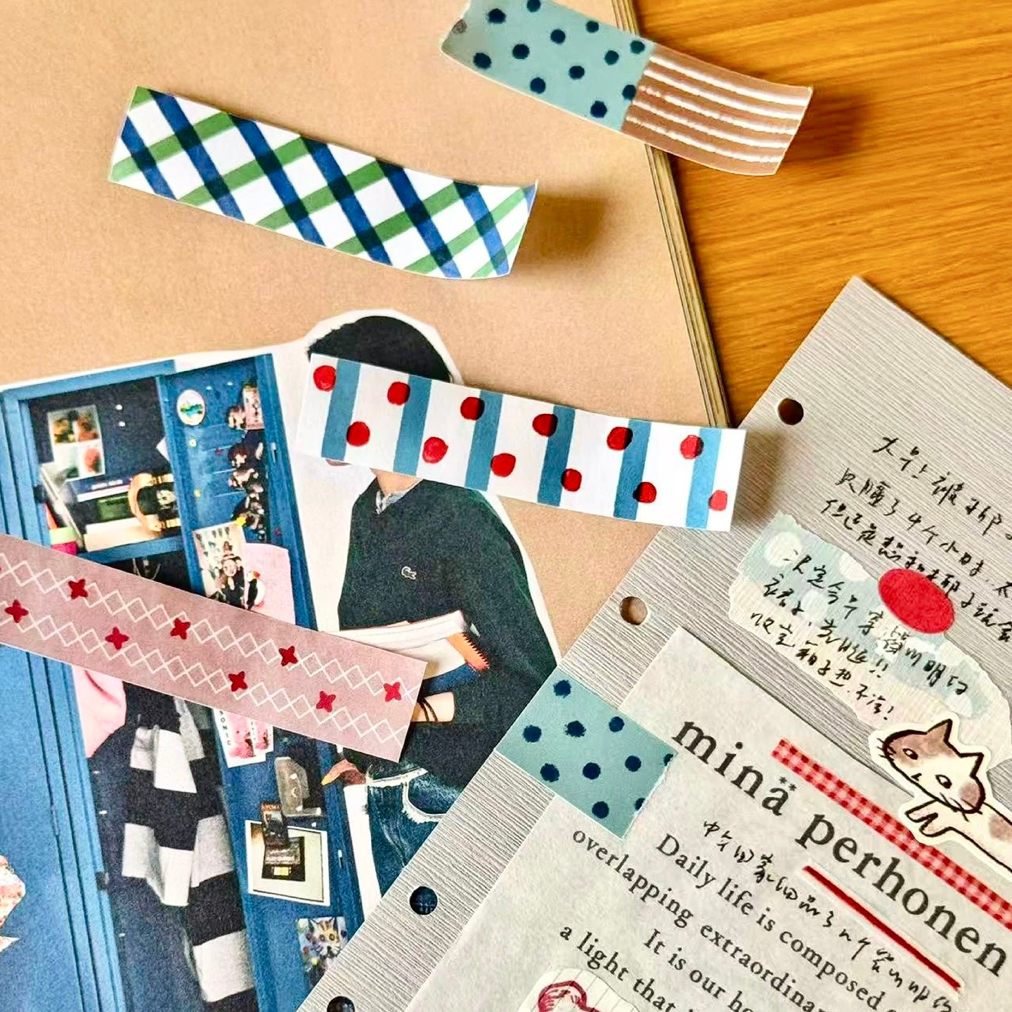 NEW! Molinta - Retro Pattern | Die-cut | 7cm Washi Tape | Release Paper | 5M