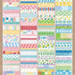 NEW! Molinta - Vibrant Pattern | Die-cut | 7cm Washi Tape | Release Paper | 5M