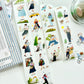 NEW! Two Raccoons - Living Slowly | Kiss-cut | 4cm Washi Tape | Release Paper | 5M
