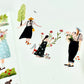 NEW! Two Raccoons - Living Slowly | Kiss-cut | 4cm Washi Tape | Release Paper | 5M