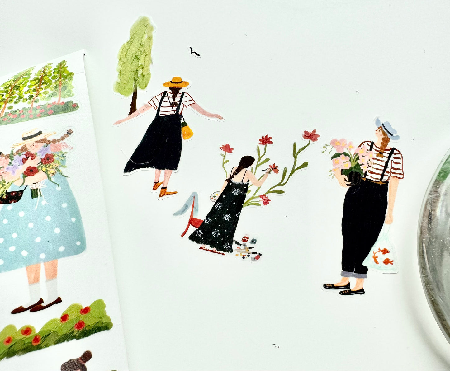 NEW! Two Raccoons - Living Slowly | Kiss-cut | 4cm Washi Tape | Release Paper | 5M