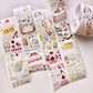 NEW! Molinta - Sweet Food | 6cm Kiss-cut Washi Tape |  Release Paper | 5M