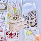 NEW! Molinta - Sweet Food | 6cm Kiss-cut Washi Tape |  Release Paper | 5M