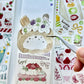 NEW! Molinta - Sweet Food | 6cm Kiss-cut Washi Tape |  Release Paper | 5M