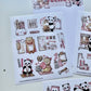 NEW! EverEin - Techo | 3 Sheets | Washi Paper | Kiss-cut | Sticker