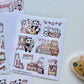 NEW! EverEin - Techo | 3 Sheets | Washi Paper | Kiss-cut | Sticker