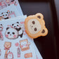 NEW! EverEin - Bearhead | Acrylic Resin Clip