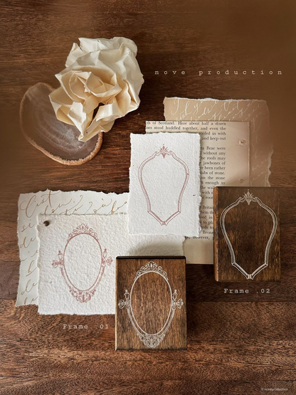 NEW! Nove -Vintage Elegance Collection | Rubber Stamps