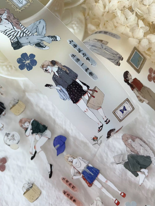 NEW! Yier Studio - Serene Times | 5.5cm Tape |  Release Paper | 6M