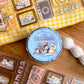 NEW VERSION! 3 Little Cats - Vintage Camera Film | Kiss-cut | 5cm PET Tape |  Release Paper | 5M