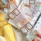 NEW VERSION! 3 Little Cats - Vintage Camera Film | Kiss-cut | 5cm PET Tape |  Release Paper | 5M