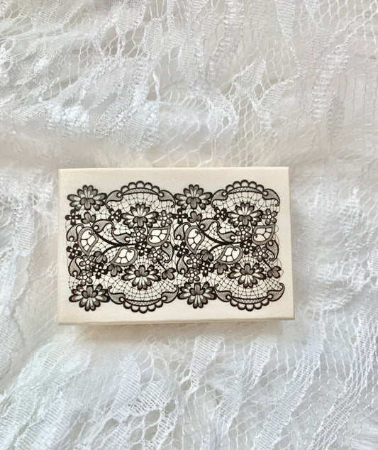 SECERT DESIGN! Journal Pages - Love Lace | Rubber Stamps