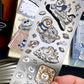 NEW! 3 Little Cats - Space Wanderlust | Kiss-cut | 5cm PET Tape |  Release Paper | 5M