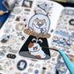 NEW! 3 Little Cats - Space Wanderlust | Kiss-cut | 5cm PET Tape |  Release Paper | 5M