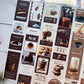 Say Studio - Brown | 5cm Kiss-cut Synthetic Paper Tape | Release Paper | 4M