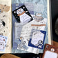 3 Little Cats - Space Adventure  | 4cm Sticker Memo Roll | Release Paper | 5M