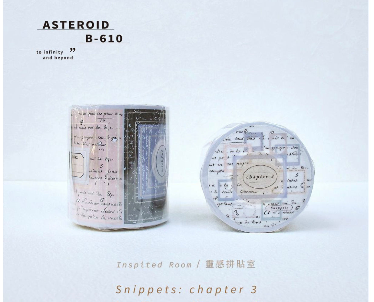 Asteroid B-610 - Chapter 3 | 6cm Die Cut Tape | Release Paper