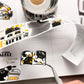Say Studio - KKCAT | 4cm Kiss-cut | Glitter Synthetic Paper Tape | Release Paper | 5.32M