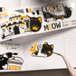 Say Studio - KKCAT | 4cm Kiss-cut | Glitter Synthetic Paper Tape | Release Paper | 5.32M