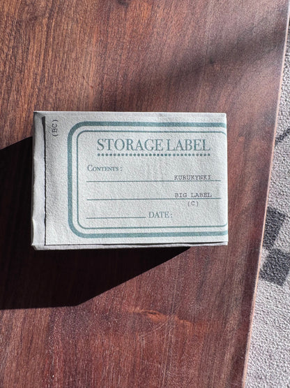 Kurukynki - Classique -Big Label | Rubber Stamps