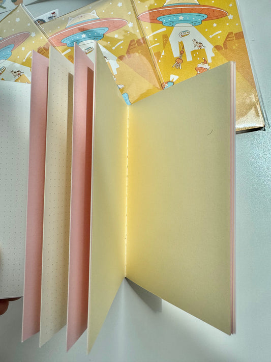 NEW!  Lazy Home X Idiot_sandwich | Passport Size | Colorful Insert | 48p TN Refill | Journaling Accessories