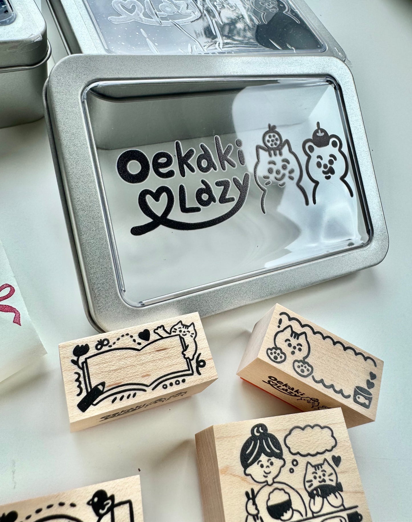 NEW! Limited Edition! Lazy X oekaki_myy - | Rubber Stamps