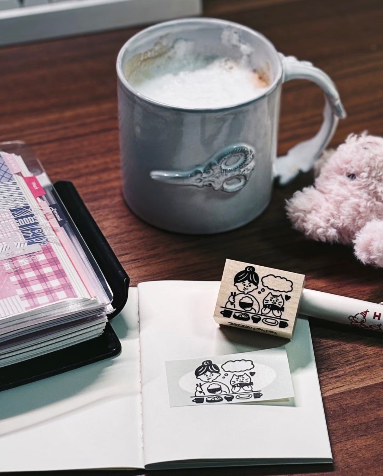NEW! Limited Edition! Lazy X oekaki_myy - | Rubber Stamps