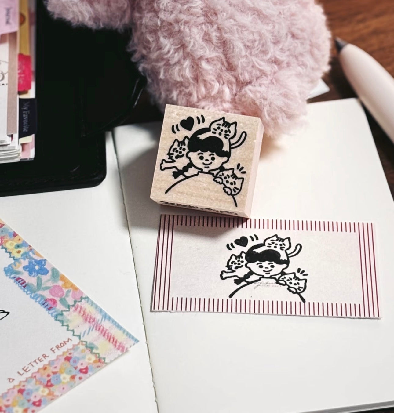 NEW! Limited Edition! Lazy X oekaki_myy - | Rubber Stamps