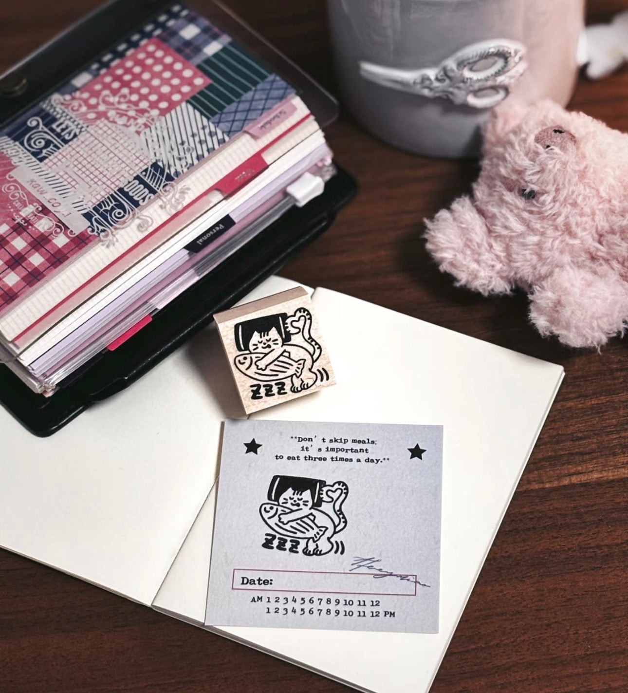 NEW! Limited Edition! Lazy X oekaki_myy - | Rubber Stamps