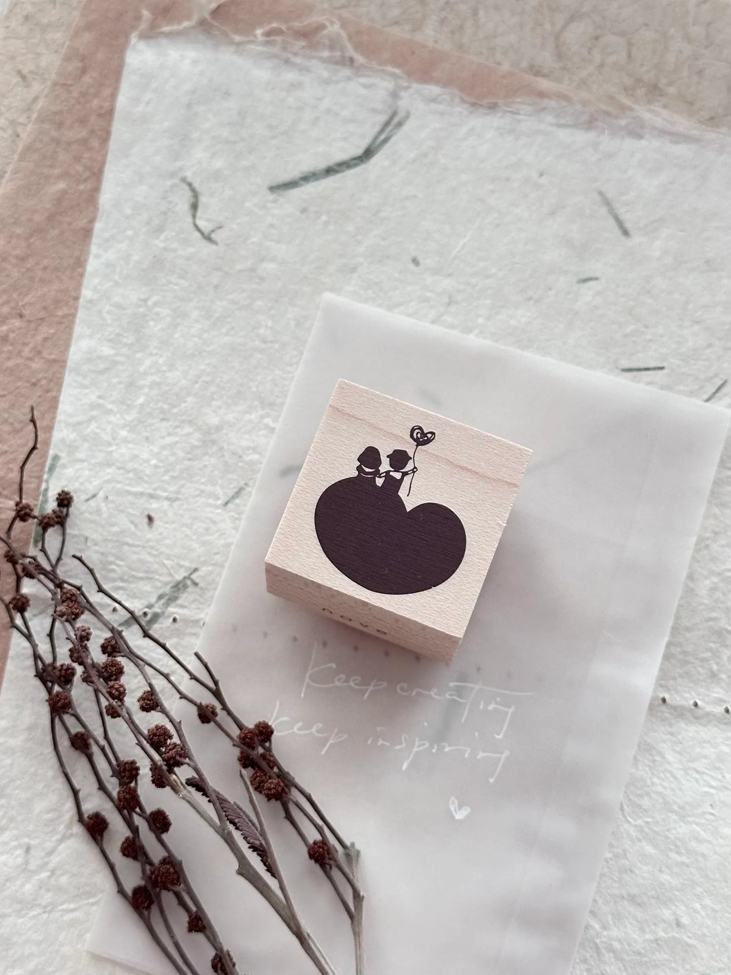 NEW! Nove Production - Little Ordinary People | Rubber Stamps