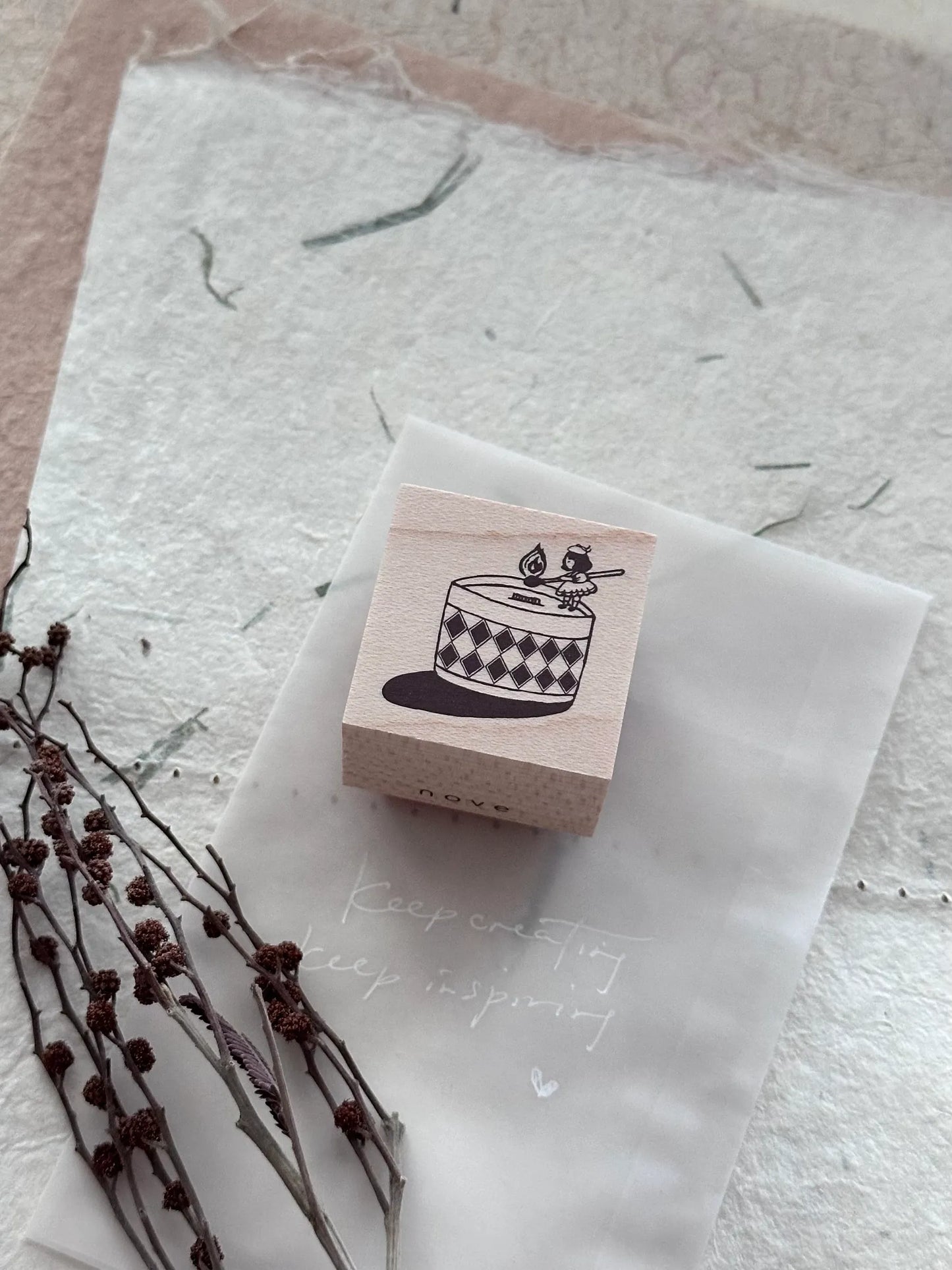 NEW! Nove Production - Little Ordinary People | Rubber Stamps
